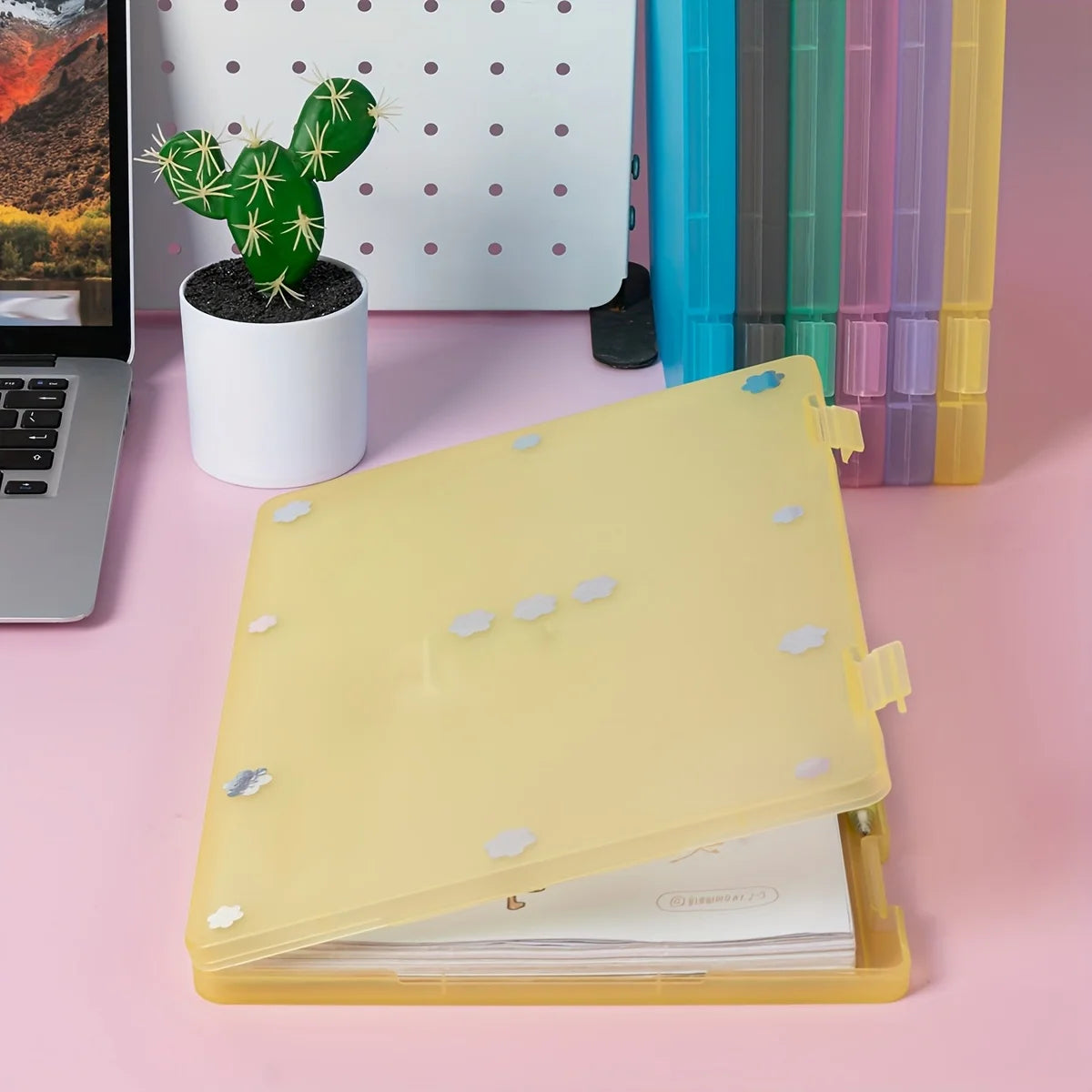 Invoice Storage Box, Office Supplies, Document Folder, Check Receipt, Household Manual, A4 File Organizer.