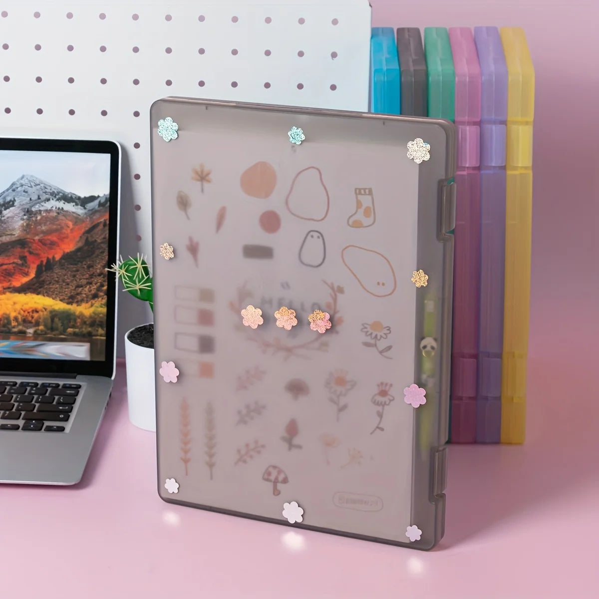 Invoice Storage Box, Office Supplies, Document Folder, Check Receipt, Household Manual, A4 File Organizer.