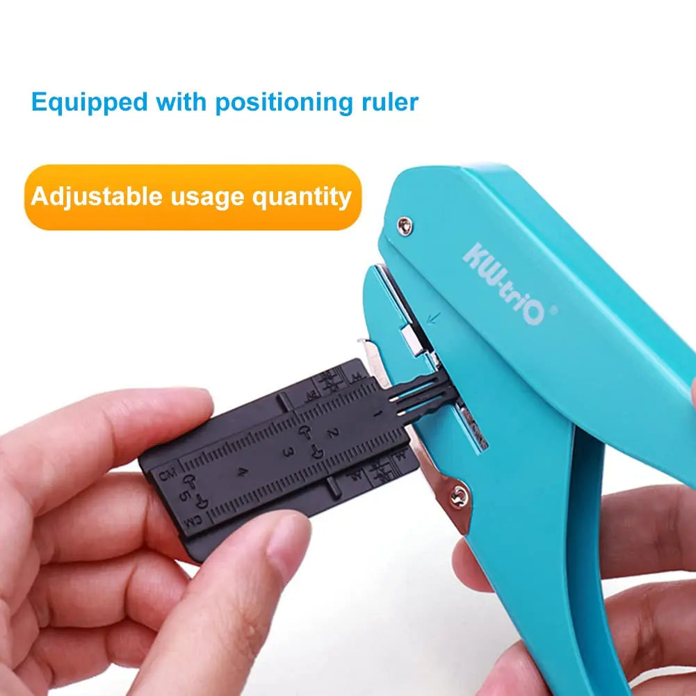 Creative mushroom hole puncher disc ring binding knife T-type puncher handmade DIY tool office stationery