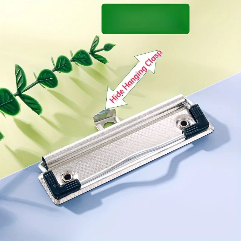 Thickened A4 Writing Clipboard, an Essential Office Folder, Multifunctional Document Menu Holder, Durable And Portable Pad Clip