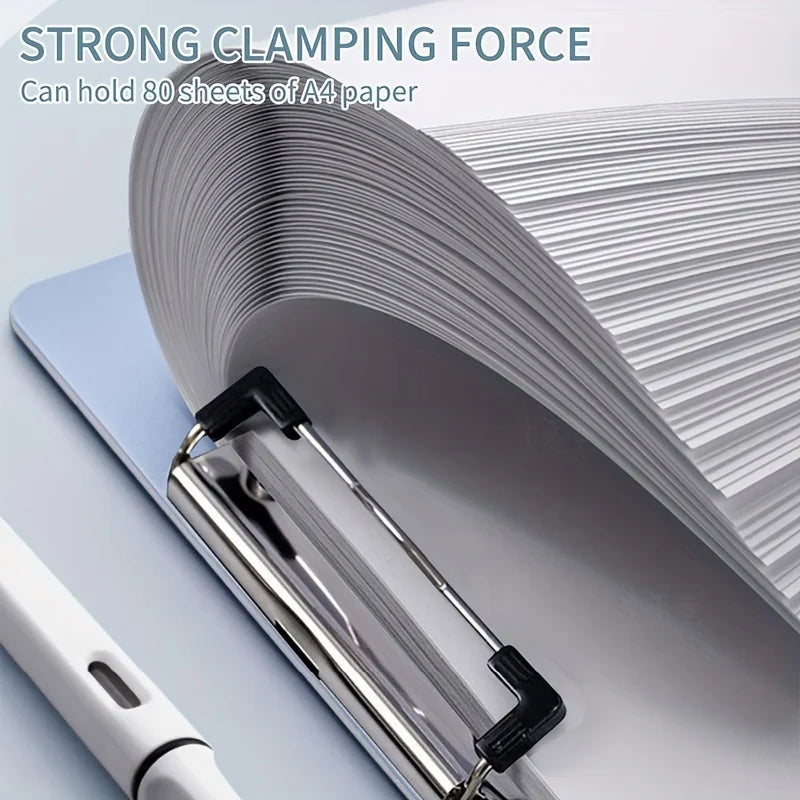 Thickened A4 Writing Clipboard, an Essential Office Folder, Multifunctional Document Menu Holder, Durable And Portable Pad Clip
