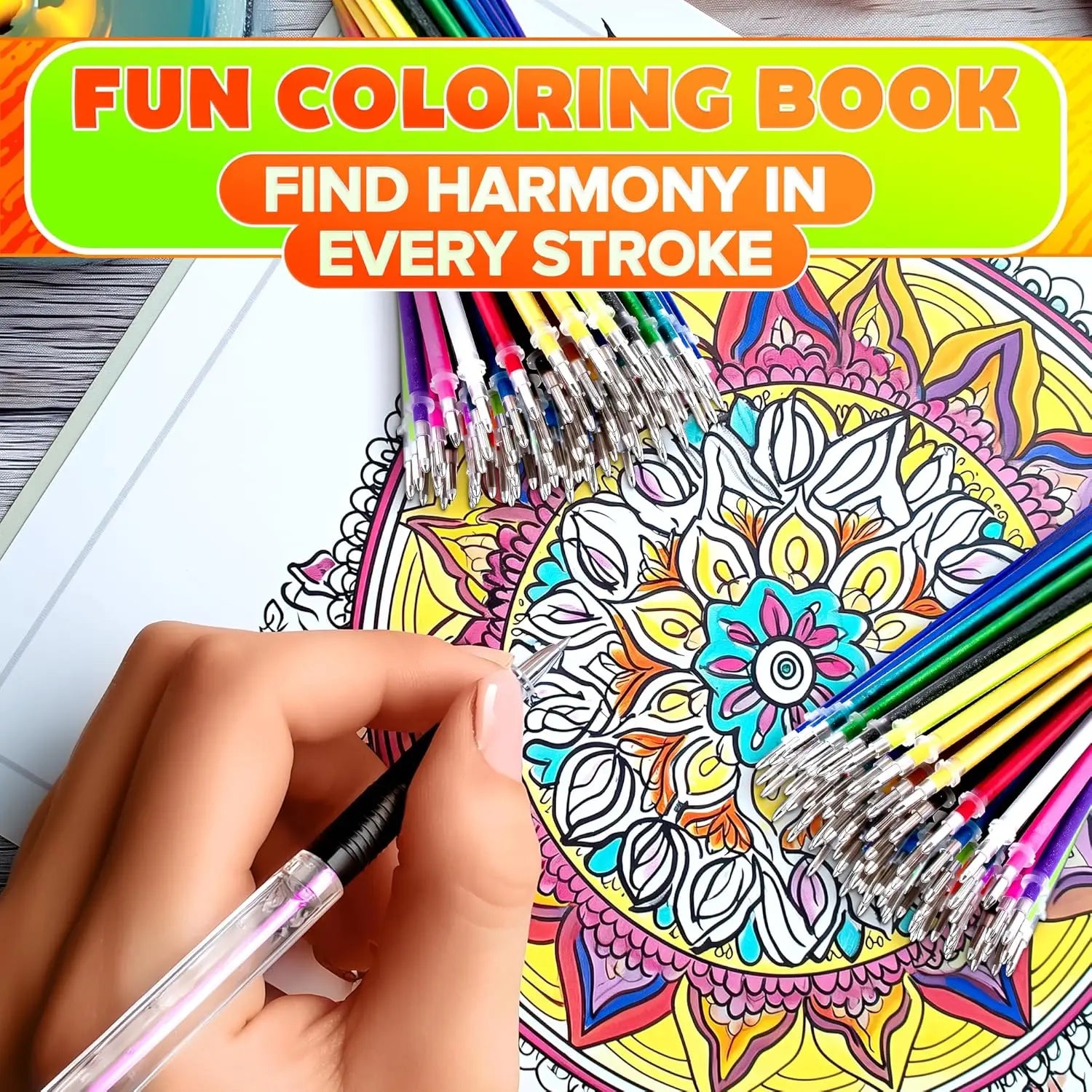 60-120pcs Glittering colored gel pen refills, 0.8mm thick line, suitable for coloring, drawing, doodling, and journaling.