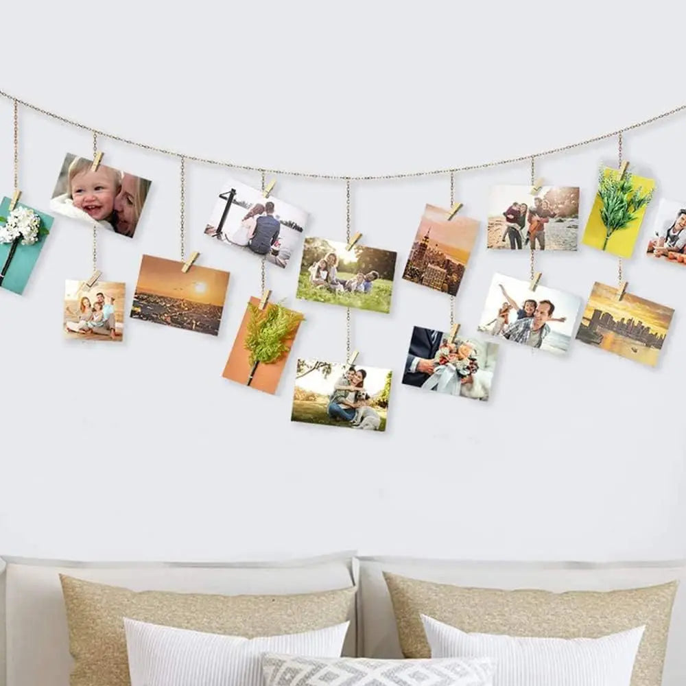 50 Pcs Mini Clear Clothespins Clip, Plastic Utility Paper Clip, Paper Photos Clip, Clothes Line Clips